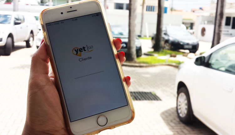 aplicativo yet go mão